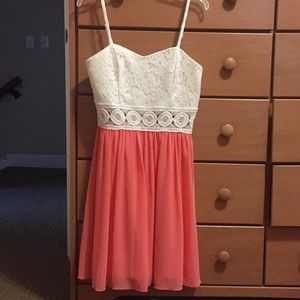 Cute Juniors lace top dress